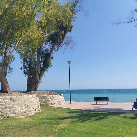 Lovely Seafront Place On 1st Line With Sea&mountain View In Peaceful Galatexcomplex Limassol