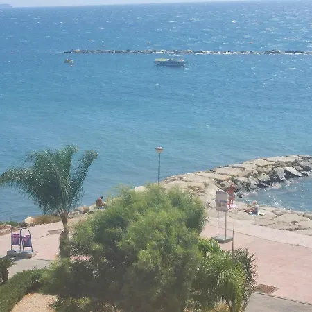 Lovely Seafront Place On 1st Line With Sea&mountain View In Peaceful Galatexcomplex Limassol