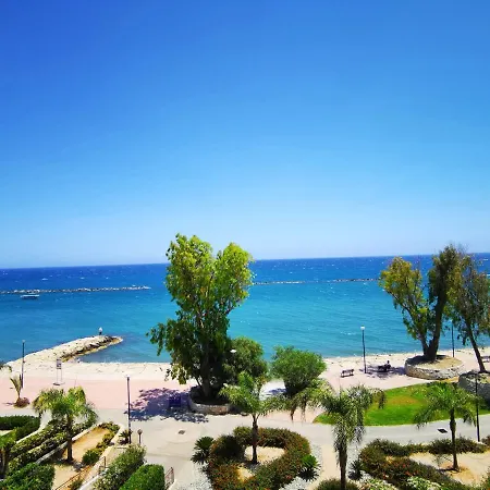 Lovely Seafront Place On 1st Line With Sea&mountain View In Peaceful Galatexcomplex Limassol