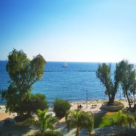 Lovely Seafront Place On 1st Line With Sea&mountain View In Peaceful Galatexcomplex Limassol